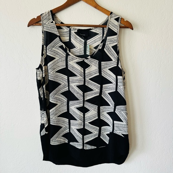 Lumiere Tops - Lumiere | pattern sleeveless tank top